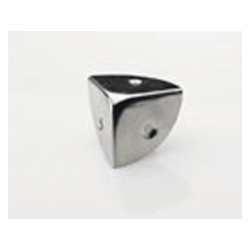 Coin De Valise à Visser Acier Nickelé Hettich L.28 Mm