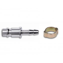 Insert Rapide Cannelé 8 Mm + Collier En Acier Dexter 16 Bars