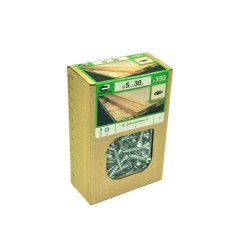 Lot de 150 Vis Acier Tête Fraisée Standers Diam.5 Mm X L.30 Mm