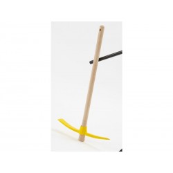 Pioche Terrassier Acier Forgé Manche Bois L.90 Cm