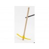 Pioche Terrassier Acier Forgé Manche Bois L.90 Cm