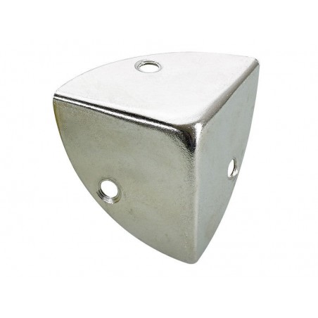 Coin De Valise à Visser Acier Nickelé Hettich L.36 Mm