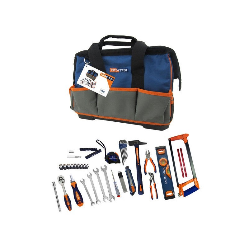 Sac à outils de mécanicien 60 pièces