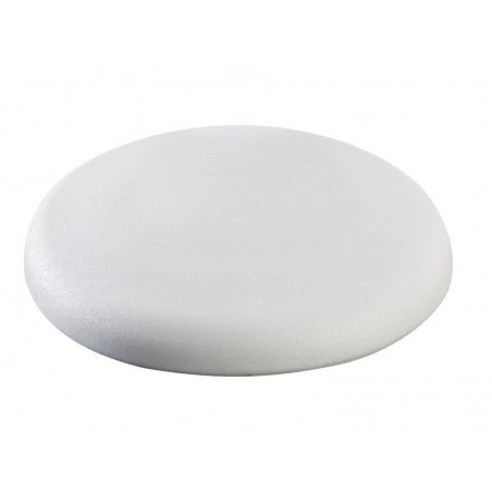 Pastille Adhésive à Fixer Au Mur Standers Pvc Mat Blanche Diam.4.0 Cm X H.0.9 Cm