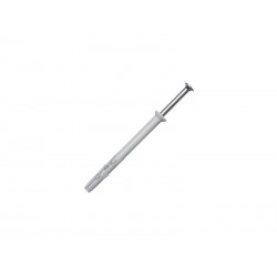 Lot de 20 chevilles et vis à frapper nylon Spit diam. 6 x L. 65 mm