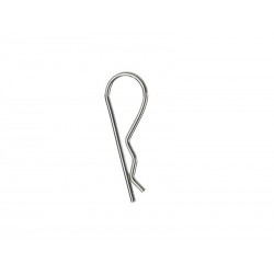 Lot de 4 Goupilles Bêta Acier Standers Diam.3 Mm L.57 X L.3 Mm