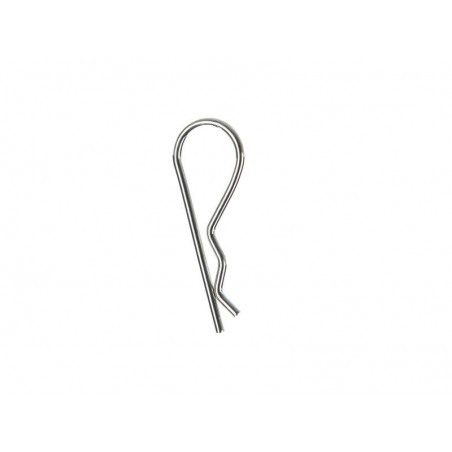 Lot de 4 Goupilles Bêta Acier Standers Diam.3 Mm L.57 X L.3 Mm