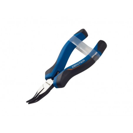 Mini-Pince à Bec Courbe Sans Protection électrique Dexter 856554 80 Mm