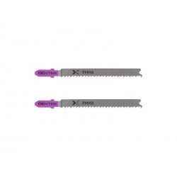 Lot de 2 Lames Pour Plexiglass Et Pvc Dexter Coupe Droite 2-20 Mm