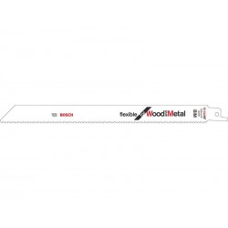 Lot de 2 lames coupe multimatériauS1122Hf pour scie sabre ou égoïne