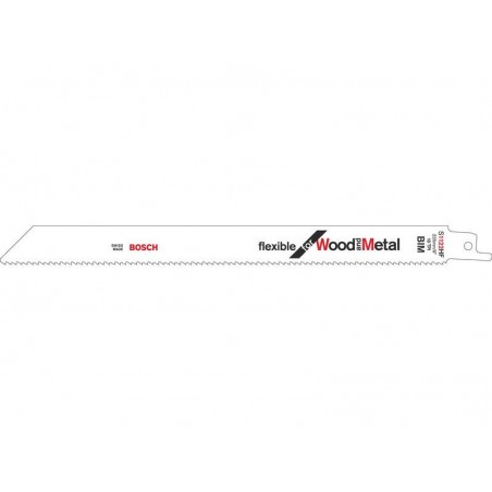 Lot de 2 lames coupe multimatériauS1122Hf pour scie sabre ou égoïne