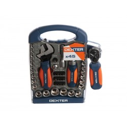 Set de vissage cliquet mixte 900101_d1 DEXTER