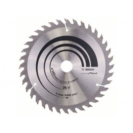 Lame de bois coupe fine et nette scie circulaire 165 Mm 36 Dents