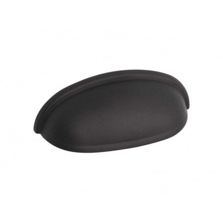 Lot de 4 poignées de meuble entraxe 64 Mm Acier Verni