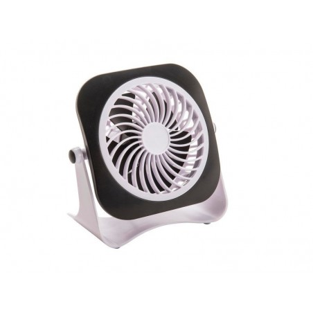 Mini ventilateur de table3 W Diam. 14 cm noir