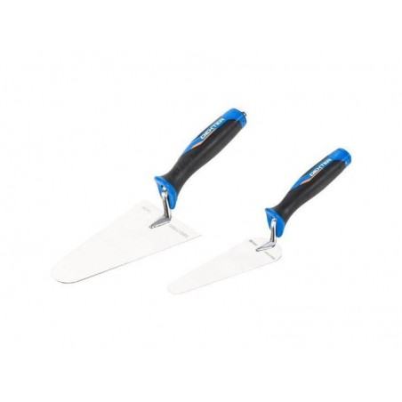 Lot de 2 truelles rondes en inox DEXTER lame de 18 cm