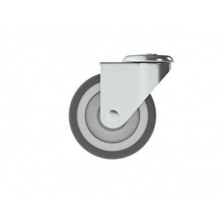 Roulette Fixe à Oeil Diam.75 Mm