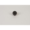 Bouton De Meuble Noir Boule Abs Brillant H.29 X L.28 X P.28 Mm