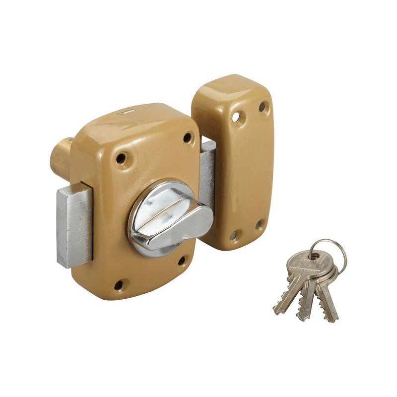 Verrou Bouton - Cylindre 40 Mm Standers Diam. 21 5 Goupilles