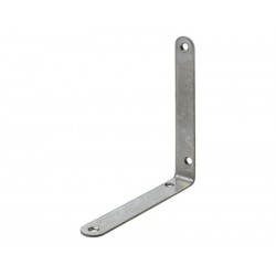 Equerre Grise 120X120X18 Mm Inox Hettich