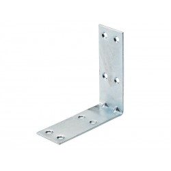 équerre DAssemblage Acier Zingué Hettich L.80 Mm