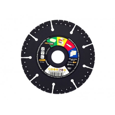 Disque diamant Pour MultimatiÃ¨re Dexter Pro Diam.125 Mm