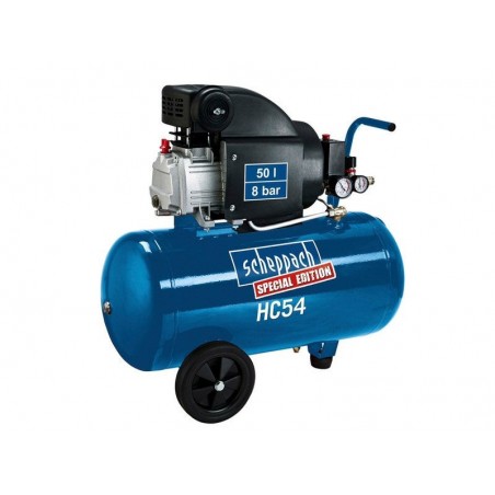 Compresseur datelier 50 litres 2 cv lubrifié à huile SCHEPPACH HC54