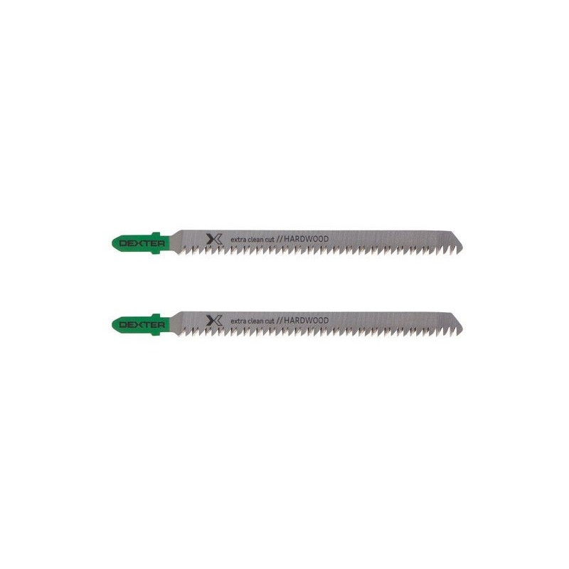 Lot de 2 lames pour bois dur coupe nette 5-50 Mm