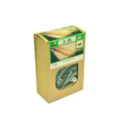 Lot de 80 Vis Acier Tête Fraisée Standers Diam.5 Mm X L.50 Mm