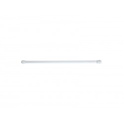 Kit de tringle à rideau extensible YUKO diam. 28mm blanc satiné 90-140 cm