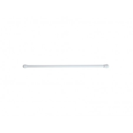 Kit de tringle à rideau extensible YUKO diam. 28mm blanc satiné 90-140 cm