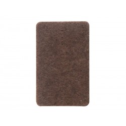 Patin Feutre Adhesif Marron 1000X85