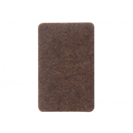 Patin Feutre Adhesif Marron 1000X85