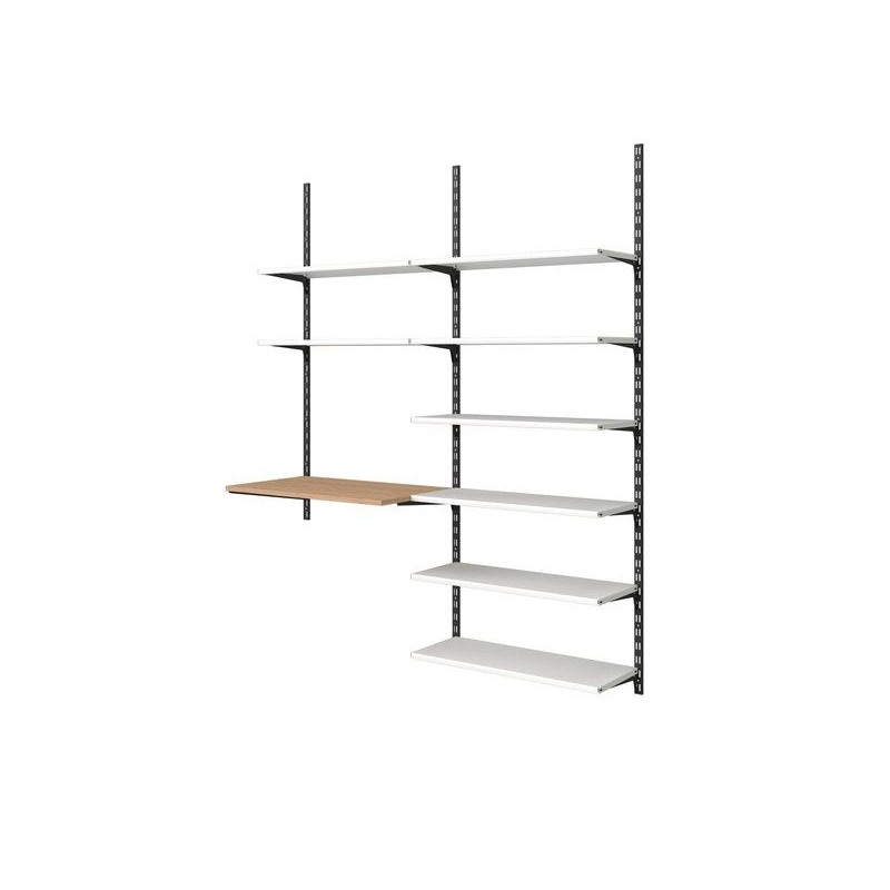 Crémaillère Double Acier H.150 Cm Entraxe 50 Mm