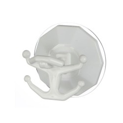 Crochet ventouse fixcup 7.5 x 7.5 x 6 cm blanc 3M