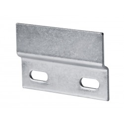 Lot de 2 profils pour suspension de meubles hauts en acier zinguéL.45 Mm