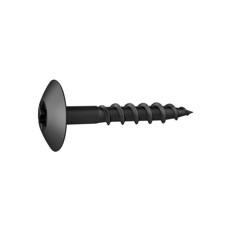 Lot de 6 Vis Acier tête Ronde Standers Diam.6 Mm X L.40 Mm