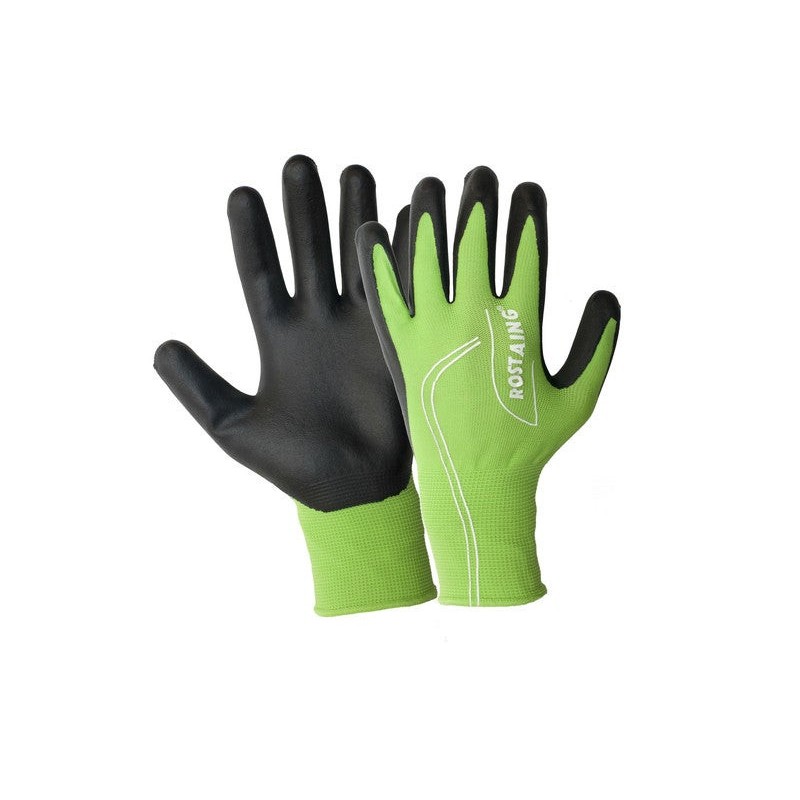 Gant de jardinage bricolage multiusage Rostaing fushia ou violet ou vert Taille 7 - S