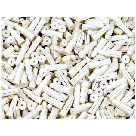 Cheville Nylon Polyvalente Grapex 6X25Mm Vis 2 A 5 1Kg Vrac