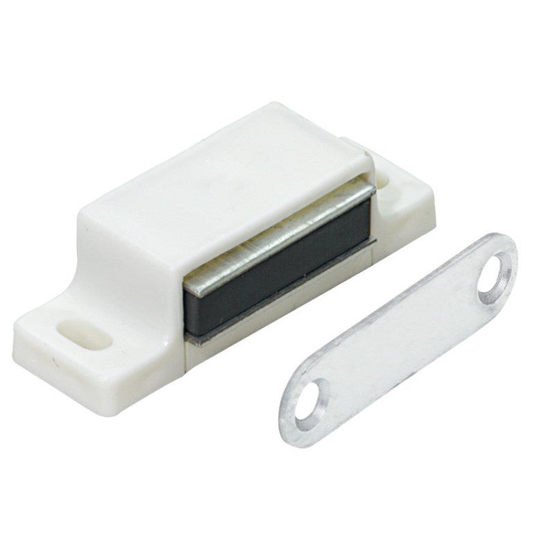 Lot de 10 Loqueteaux Magnétiques Plastique Hettich L.14.5 X L.45.3 Mm