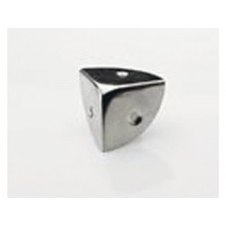 Coin De Valise à Visser Acier Laitonné Hettich L.28 Mm