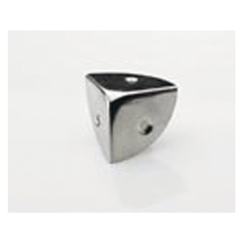 Coin De Valise à Visser Acier Laitonné Hettich L.28 Mm