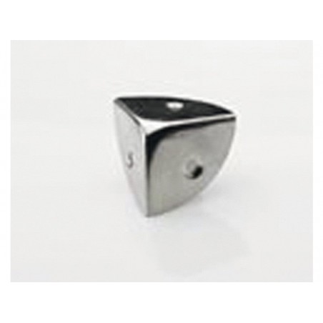 Coin De Valise à Visser Acier Laitonné Hettich L.28 Mm