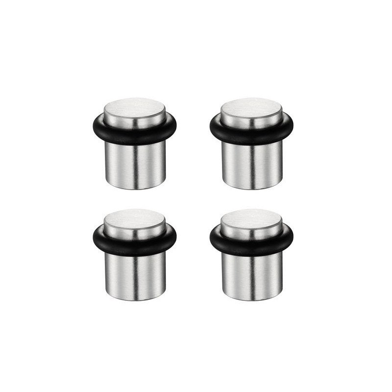 Lot de 4 Butées De Porte Standers D.2.6 Cm X L.2.6 Cm X H.2.5 Cm X L.2.6