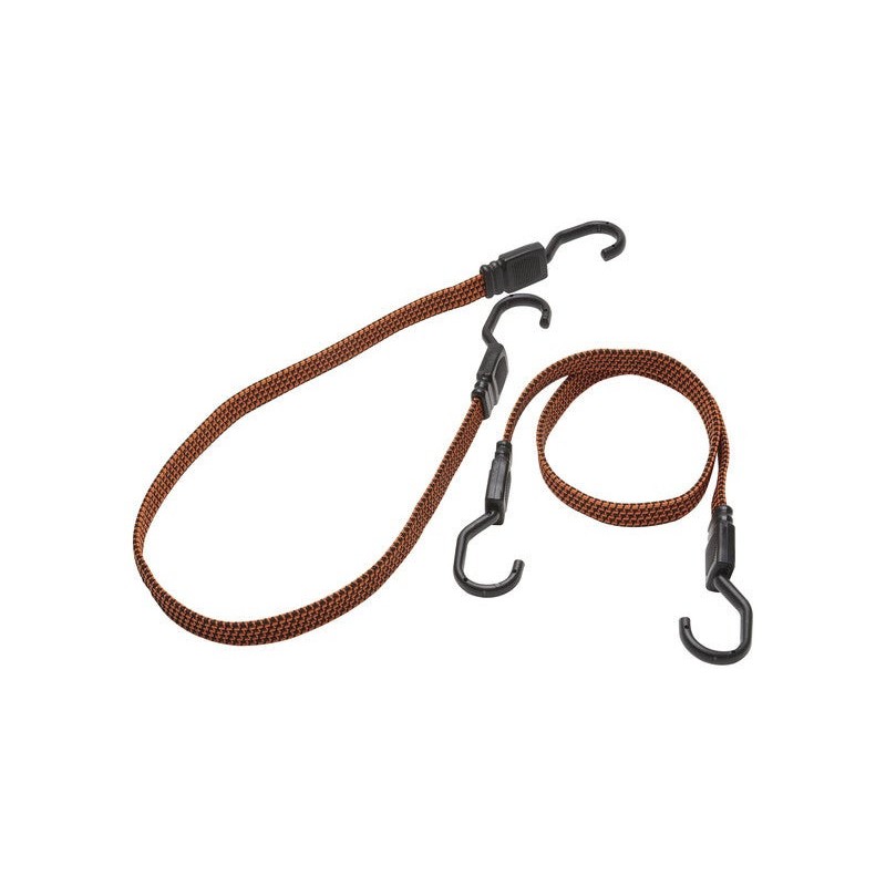 Lot de 2 Sandows Plats Elastique Standers L.0.8 M X L.18 Mm