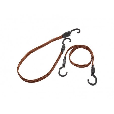 Lot de 2 Sandows Plats Elastique Standers L.0.8 M X L.18 Mm