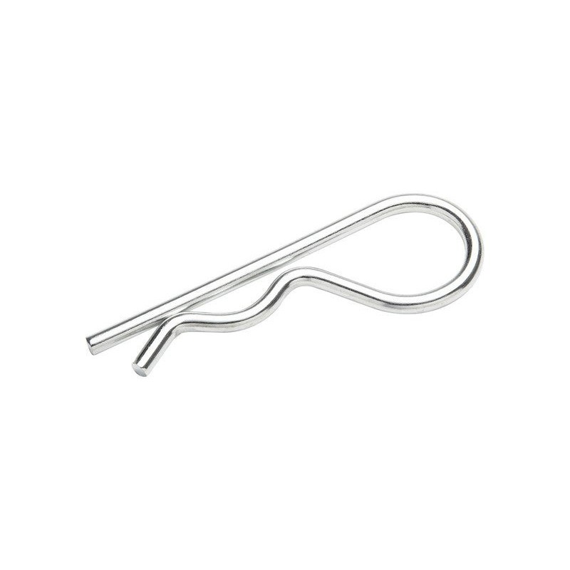 Lot de 2 Goupilles Bêta Acier Standers Diam.5 Mm L.100