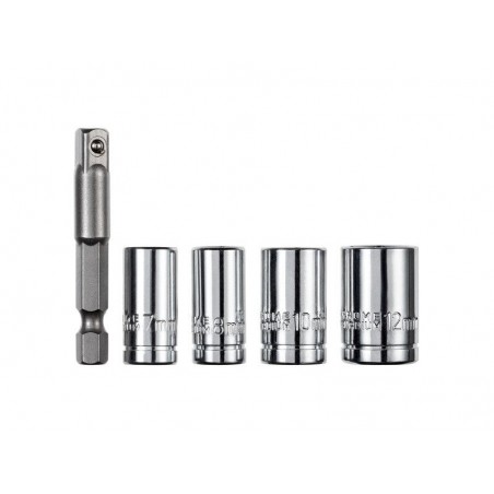 Lot de 4 Adaptateurs En Acier Chrome Dexter Pro Pour Clé à Douille