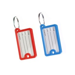 Lot de 2 Porte-étiquettes Plastique Standers L.45 X L.21 Mm