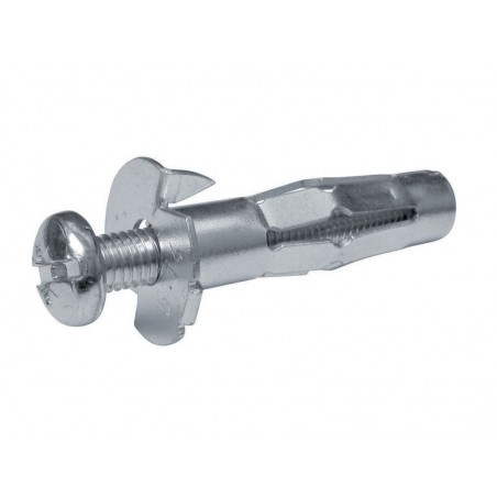 Lot de 4 Chevilles Et Vis à Expansion Klix Red Head Diam.5 X L.34 Mm